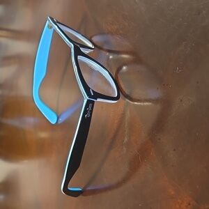 Ray-Ban Wayfarer RB2140 Black Blue Contest Eyeglasses